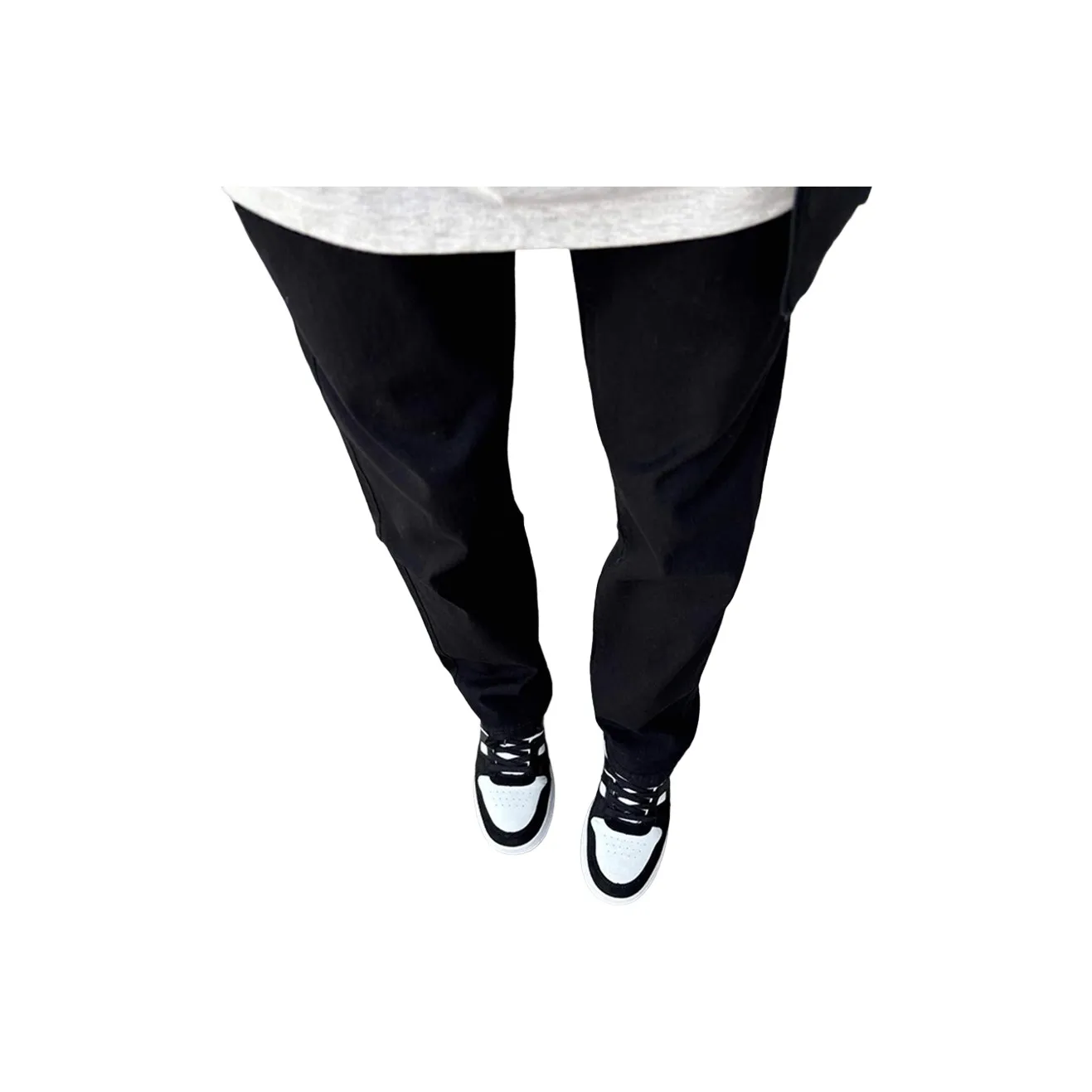 Bug Small Green Черный Прямой крой Брюки-клеш Унисекс Джинсы