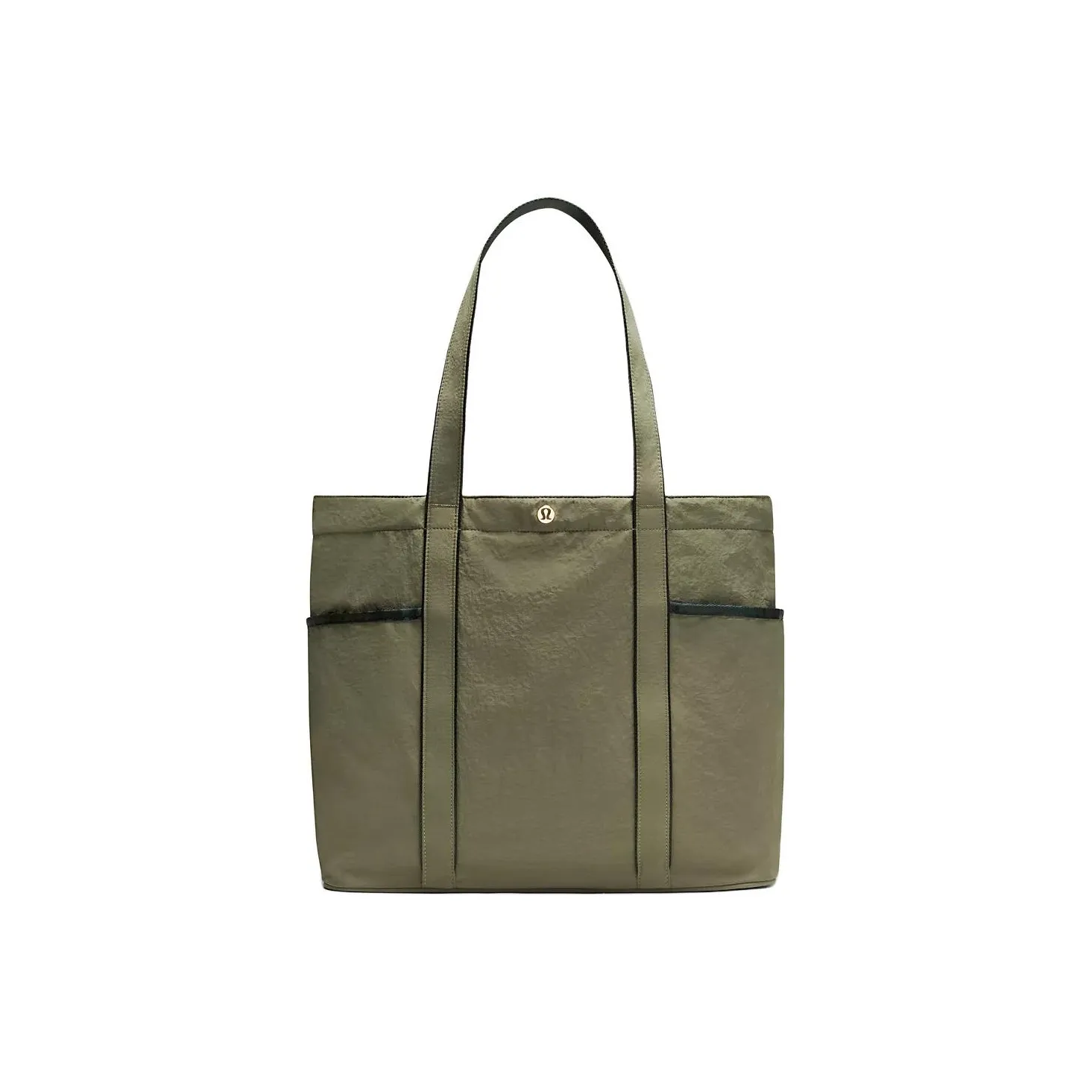 lululemon Переработанный нейлон Сумка Стандартная Унисекс Цвет лаврового листа и Тропический лес Зеленый