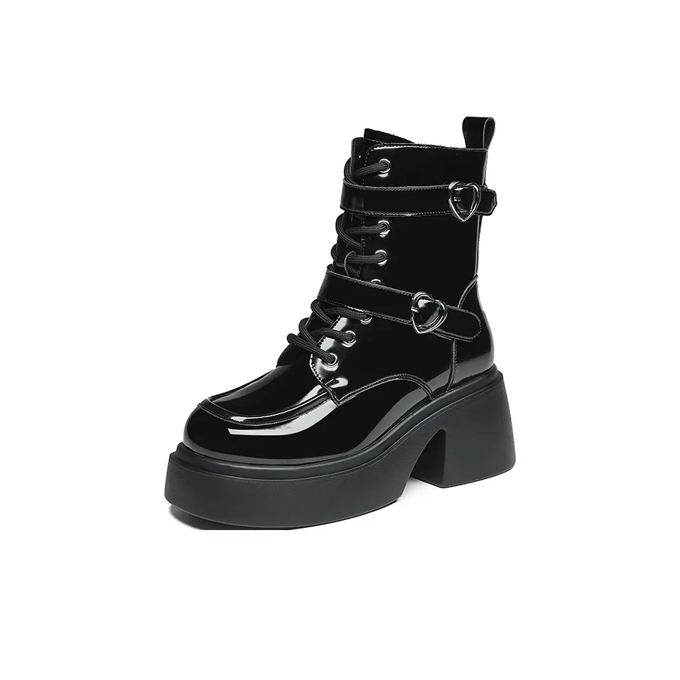 ST SAT 15cm Martin Boot Высокий каблук Женские