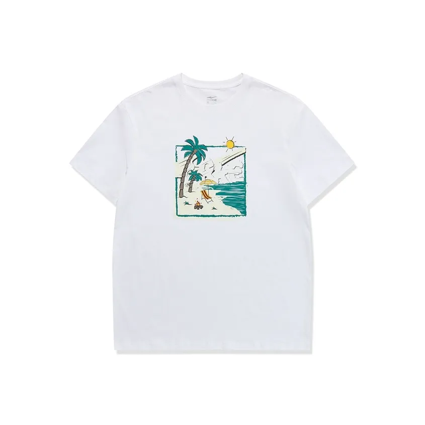 Erke Life Collection T-Shirt Мужская True White