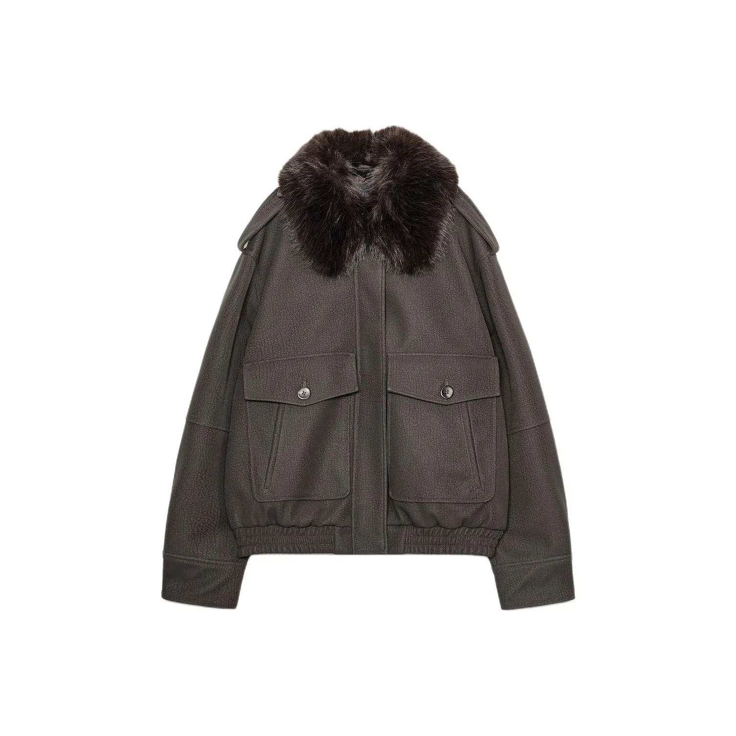 ZARA Collaboration Коричневые Женские Куртки