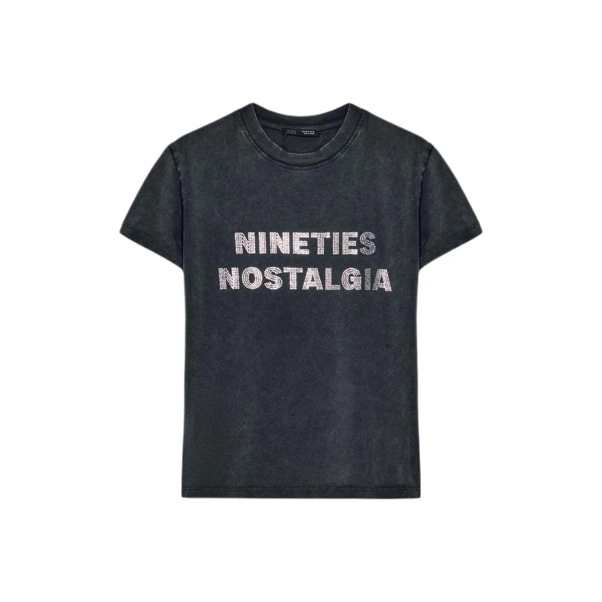 ZARA Carbon Gray Женские T-рубашки