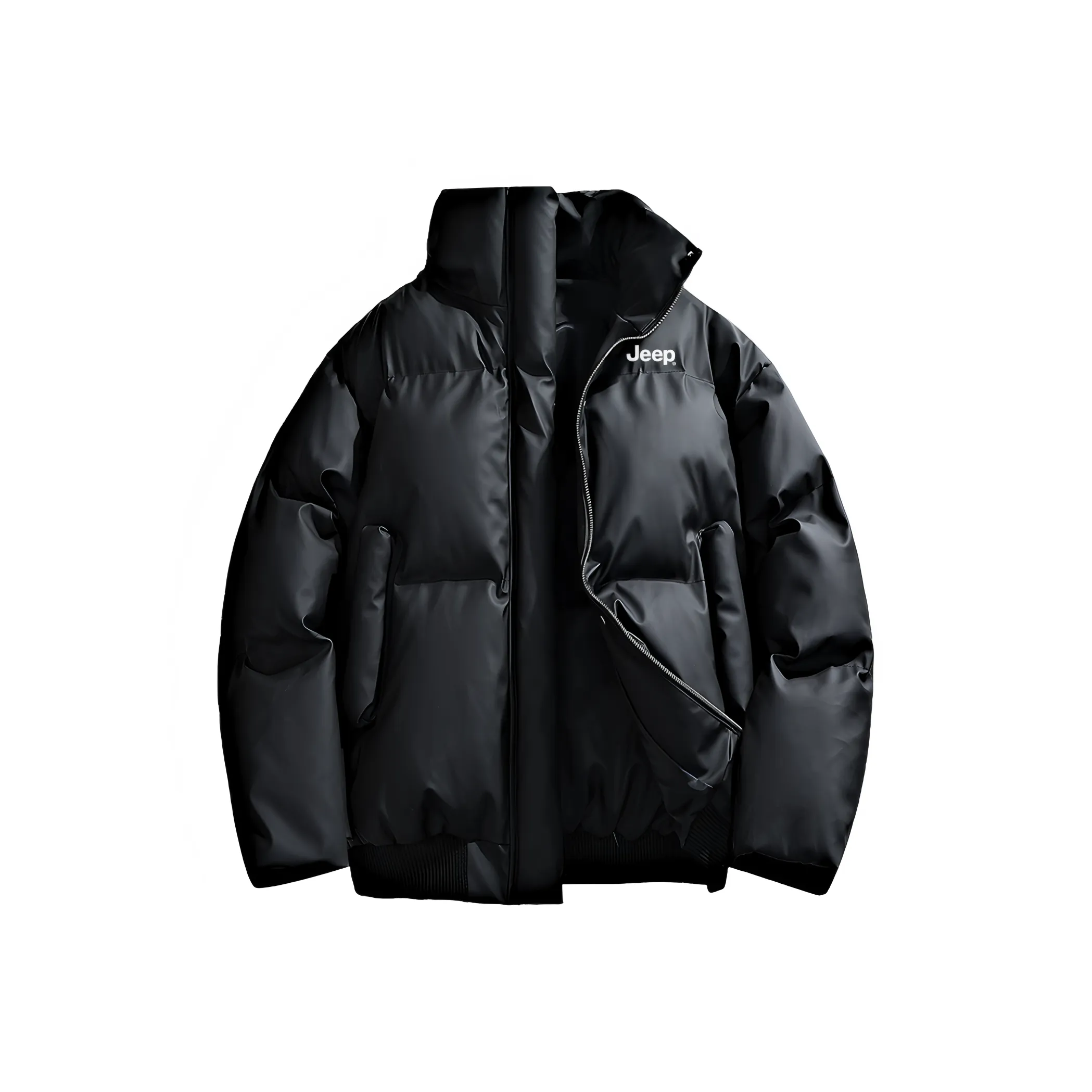 Jeep Кожа Куртка Пальто Унисекс