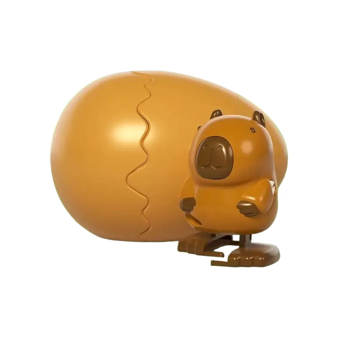 MIXIANG Bouncy Яйцо Формы Механический Ходьба Капибара Креативный Шуточный Игрушка