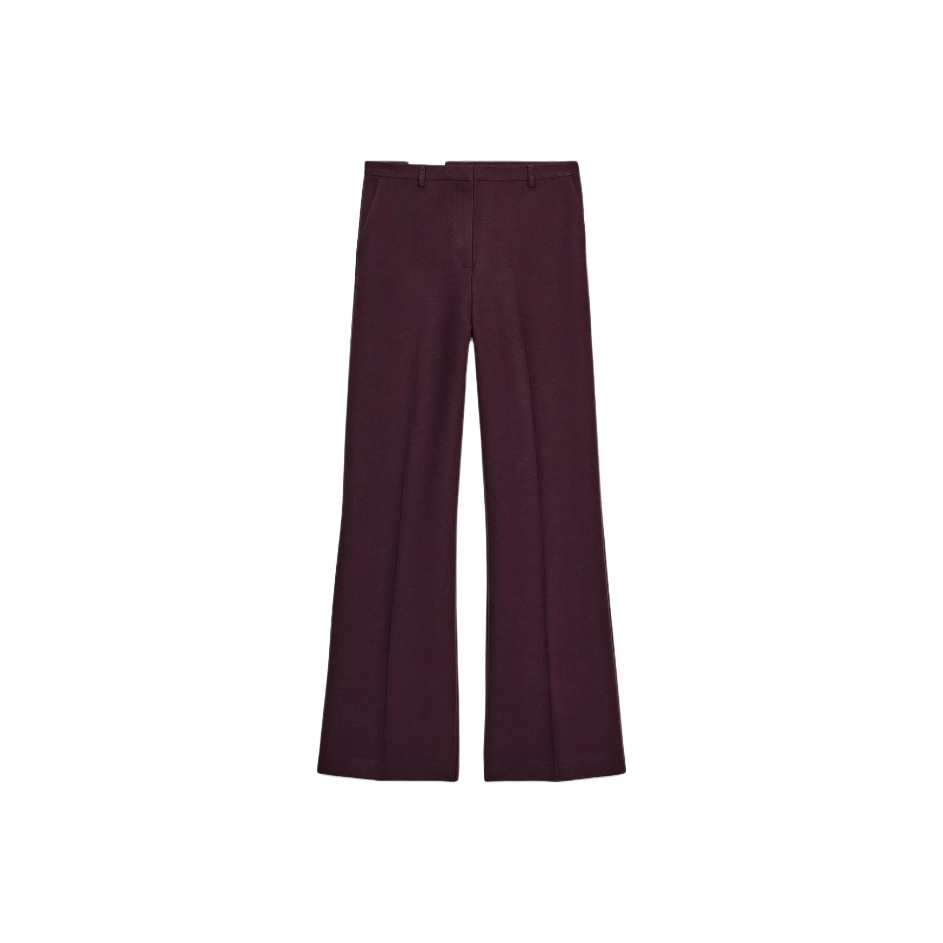 ZARA Collaboration Бордово-красные Женские Брюки Костюма