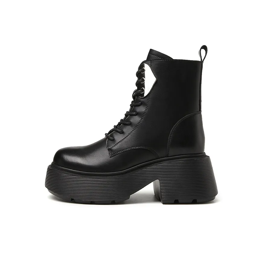 ST SAT 14cm Martin Boot Высокий каблук Женские