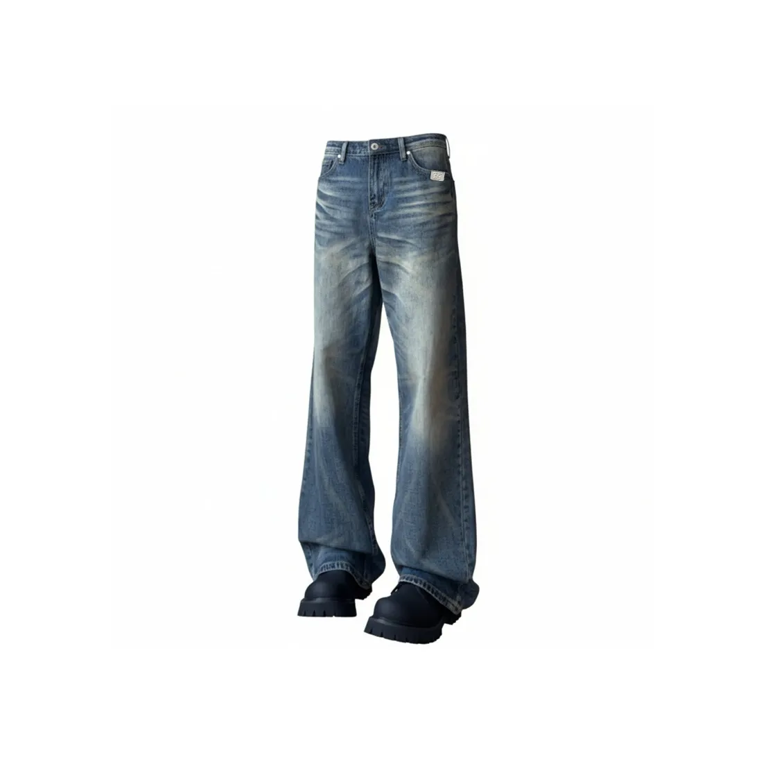 7 SEVFUN Синий Унисекс Джинсы