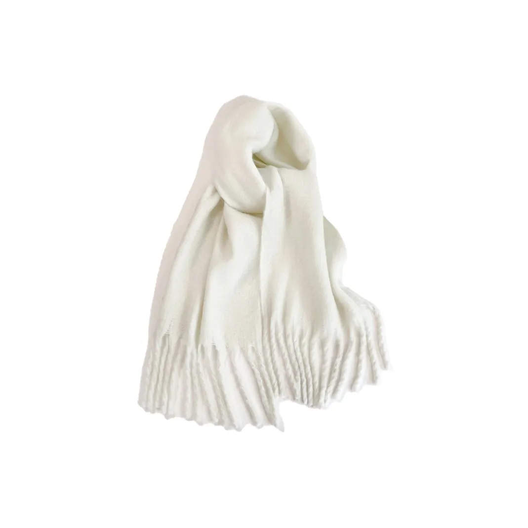 JKEM Мохер Вязаные Шарфы Унисекс