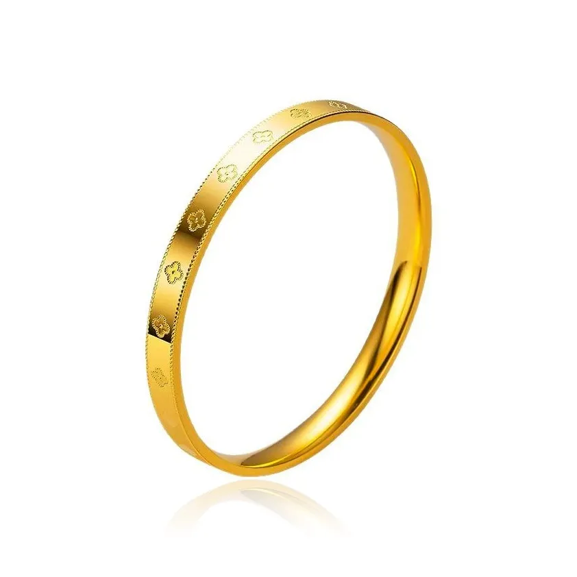 Xuanman Браслет из меди с золотым покрытием женский