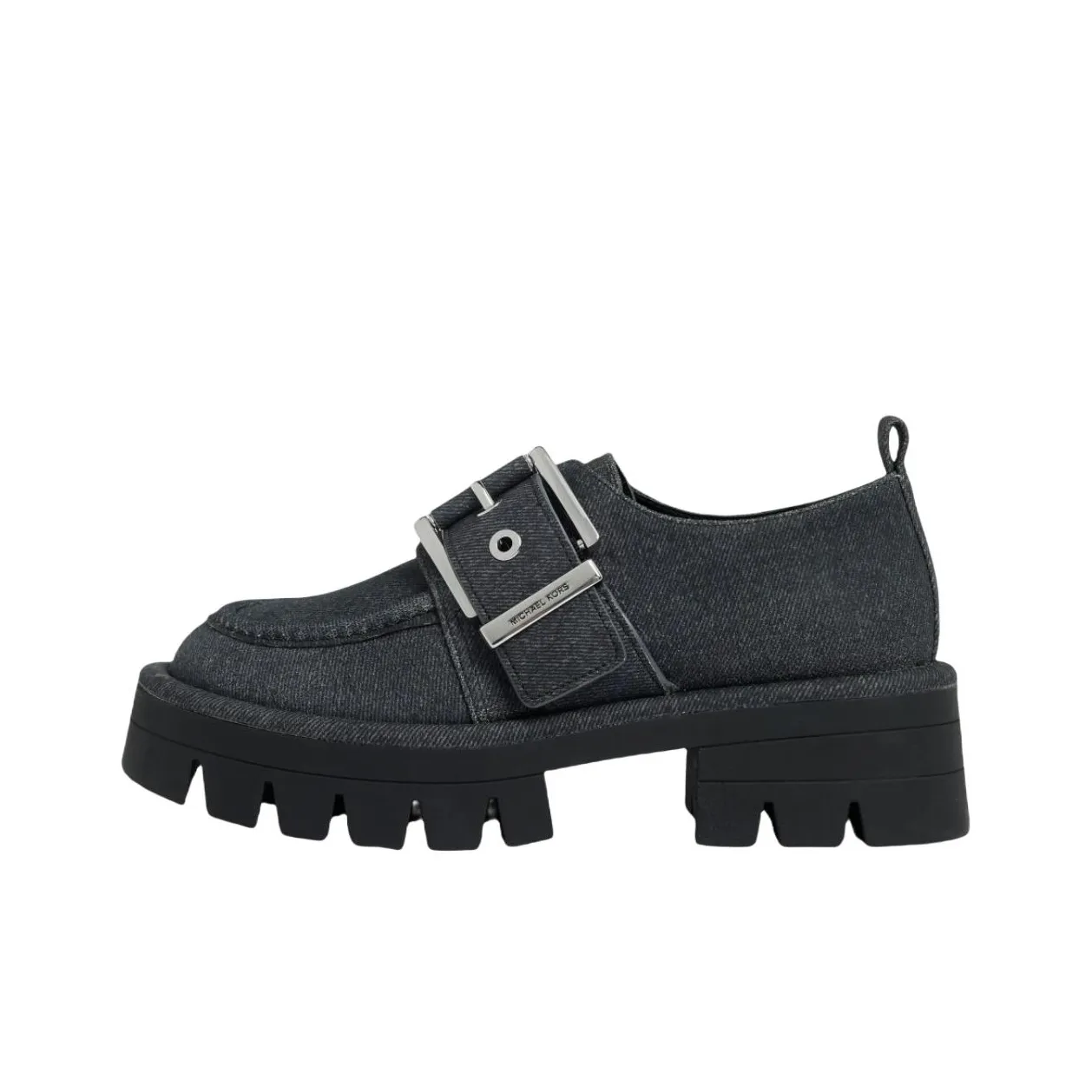MICHAEL KORS Colby Loafers Women's Denim Black