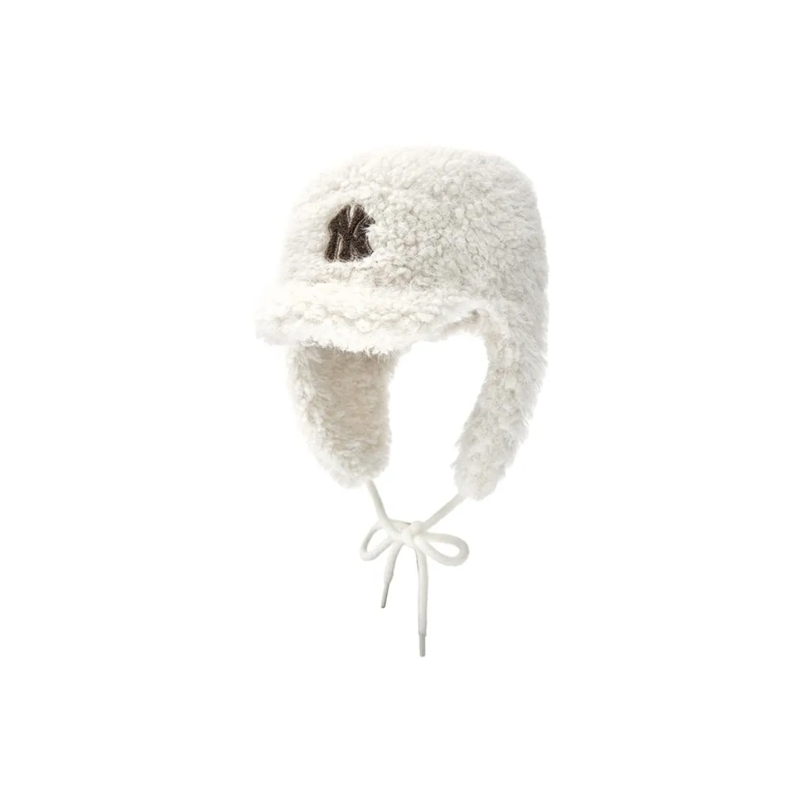 MLB Искусственная овечья шерсть Шапки-ушанки Унисекс New York Yankees Кремовый New York Yankees Черный New York Yankees Светло-розовый