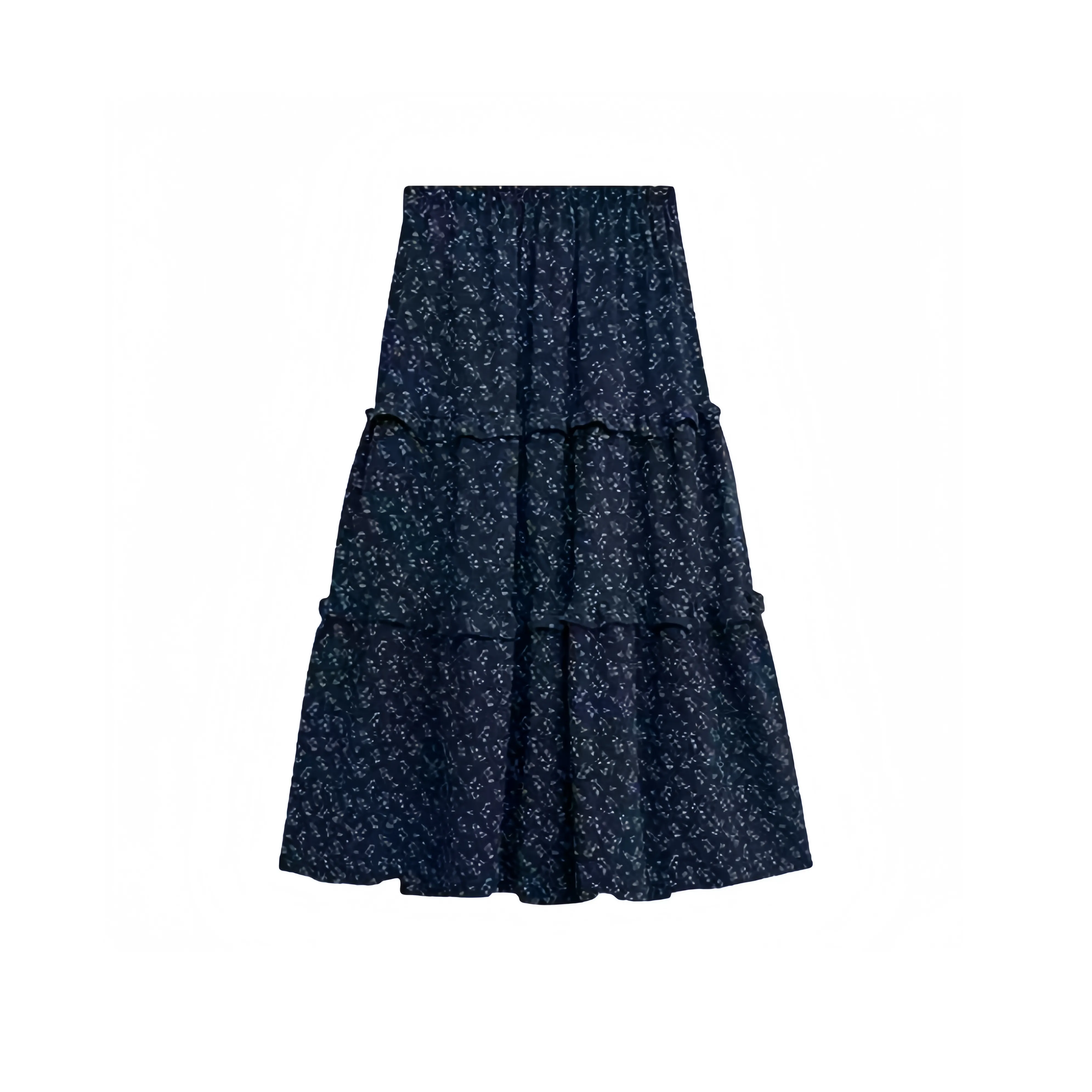 ECONICE Повседневная длинная юбка для женщин