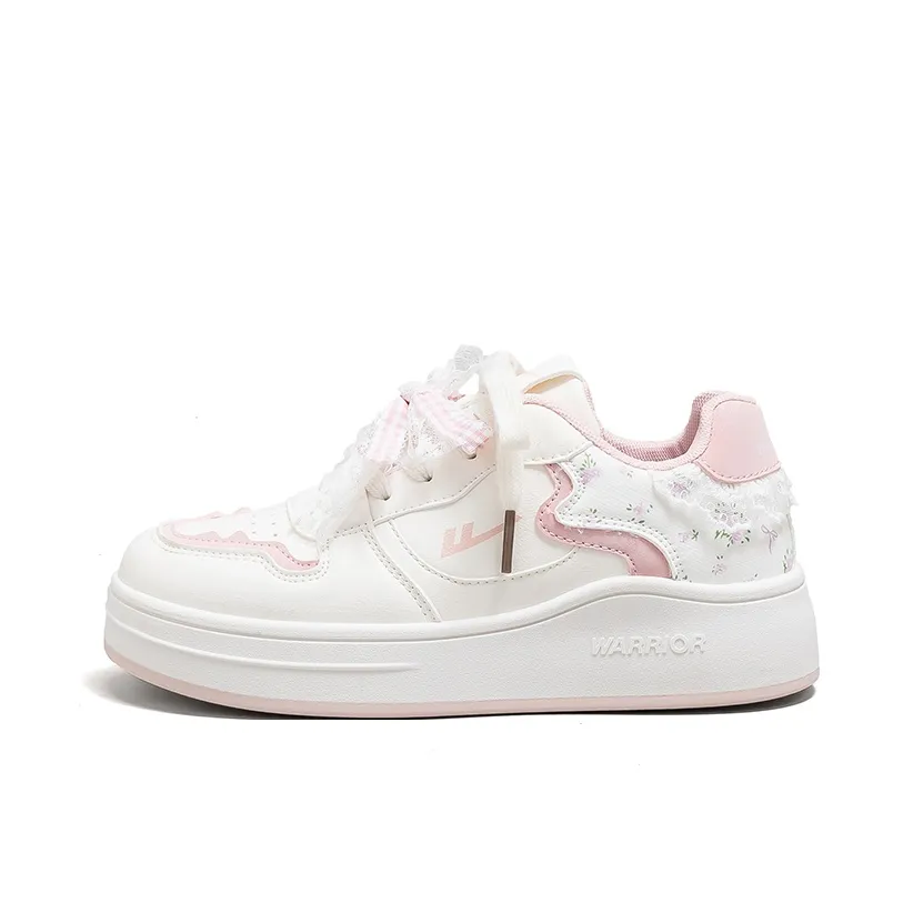 Warrior визуально увеличивает рост устойчивые к истиранию легкие противоскользящие низкие кроссовки для скейтбординга женские бежевый розовый