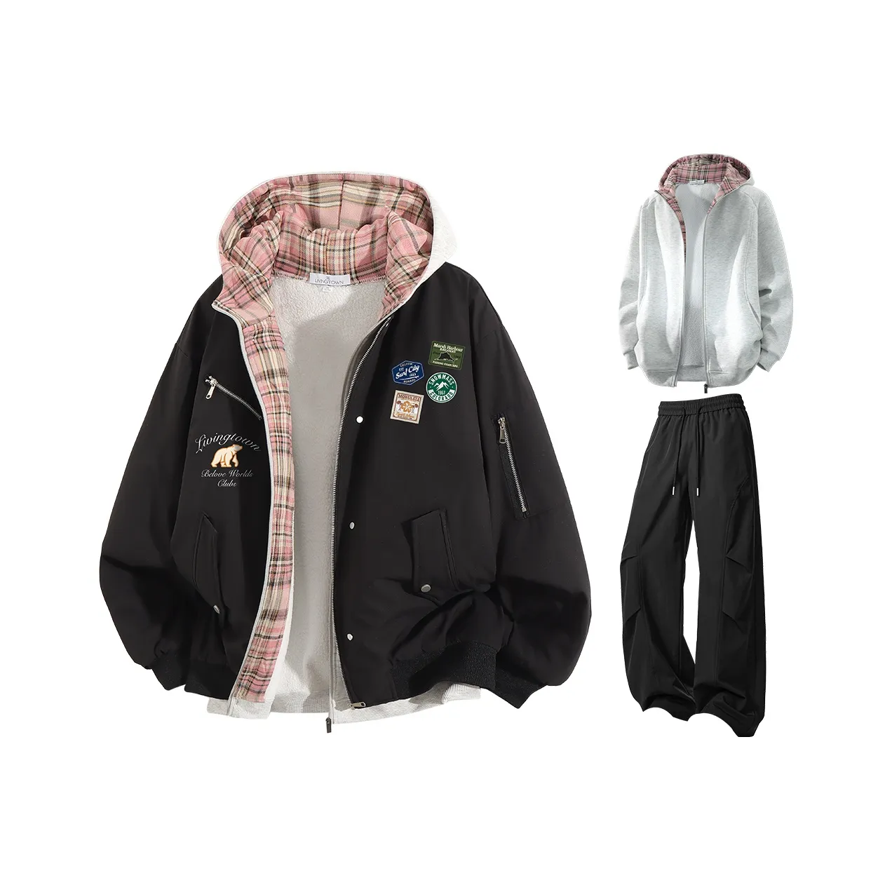 LIVINGTOWN Повседневная спортивная одежда унисекс