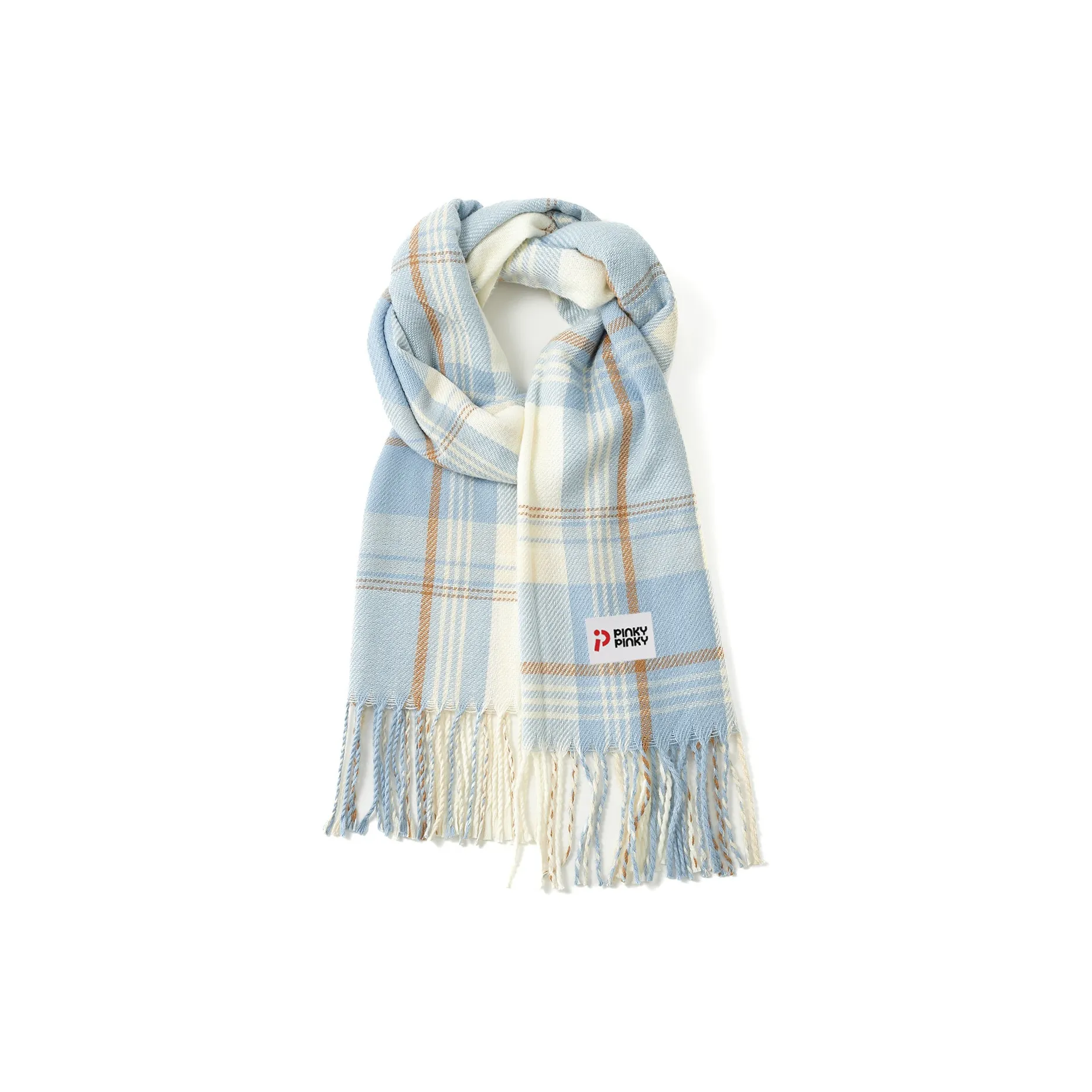 PINKYPINKY Полиэстер Трикотаж Шарфы Унисекс
