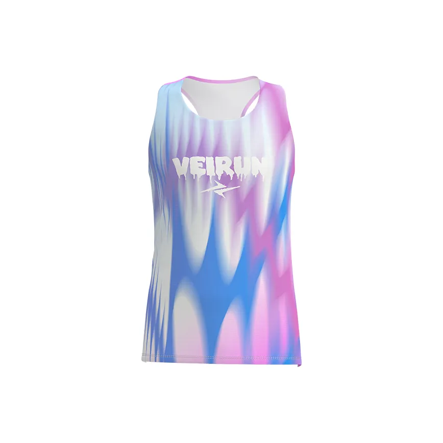 VICTORY LIGHT Бег Майка Мужская Розово-фиолетовая