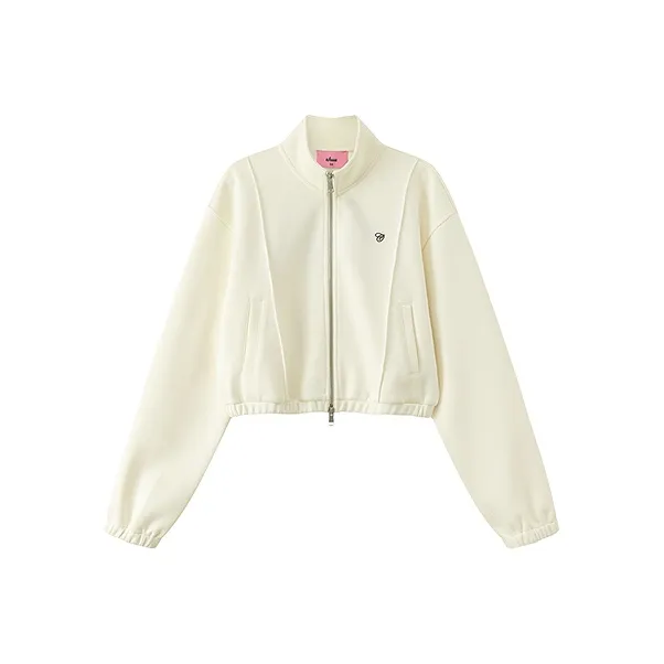 CHUU Белый абрикос Женское короткое пальто