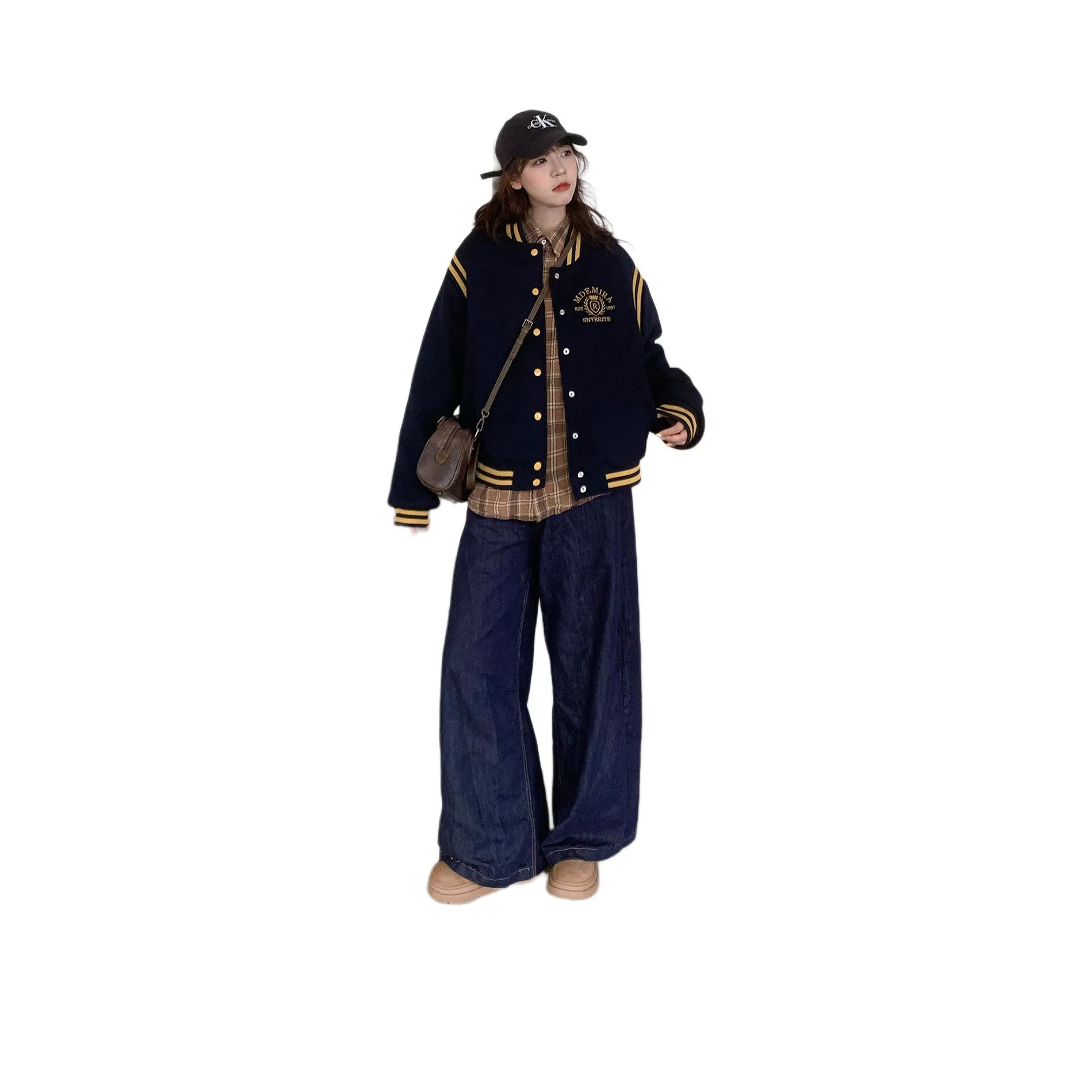 LADYXIEXIE Темно-синие унисекс куртки