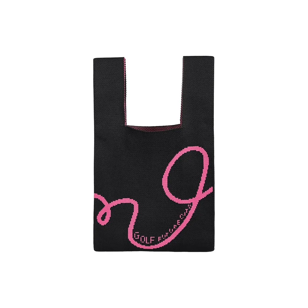 GOLF Ткань Сумка Стандартная Женская Черная Фиолетовая