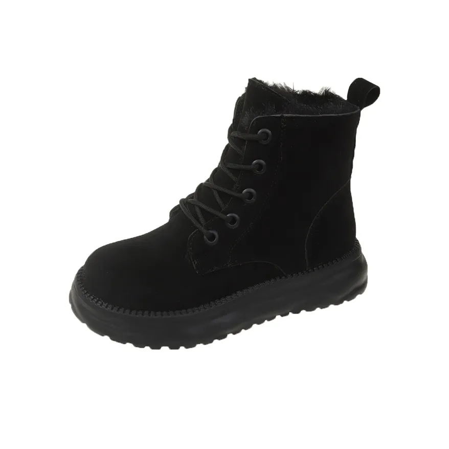 QDML Термический Водонепроницаемый Увеличивающий Высоту Снегобут Женские