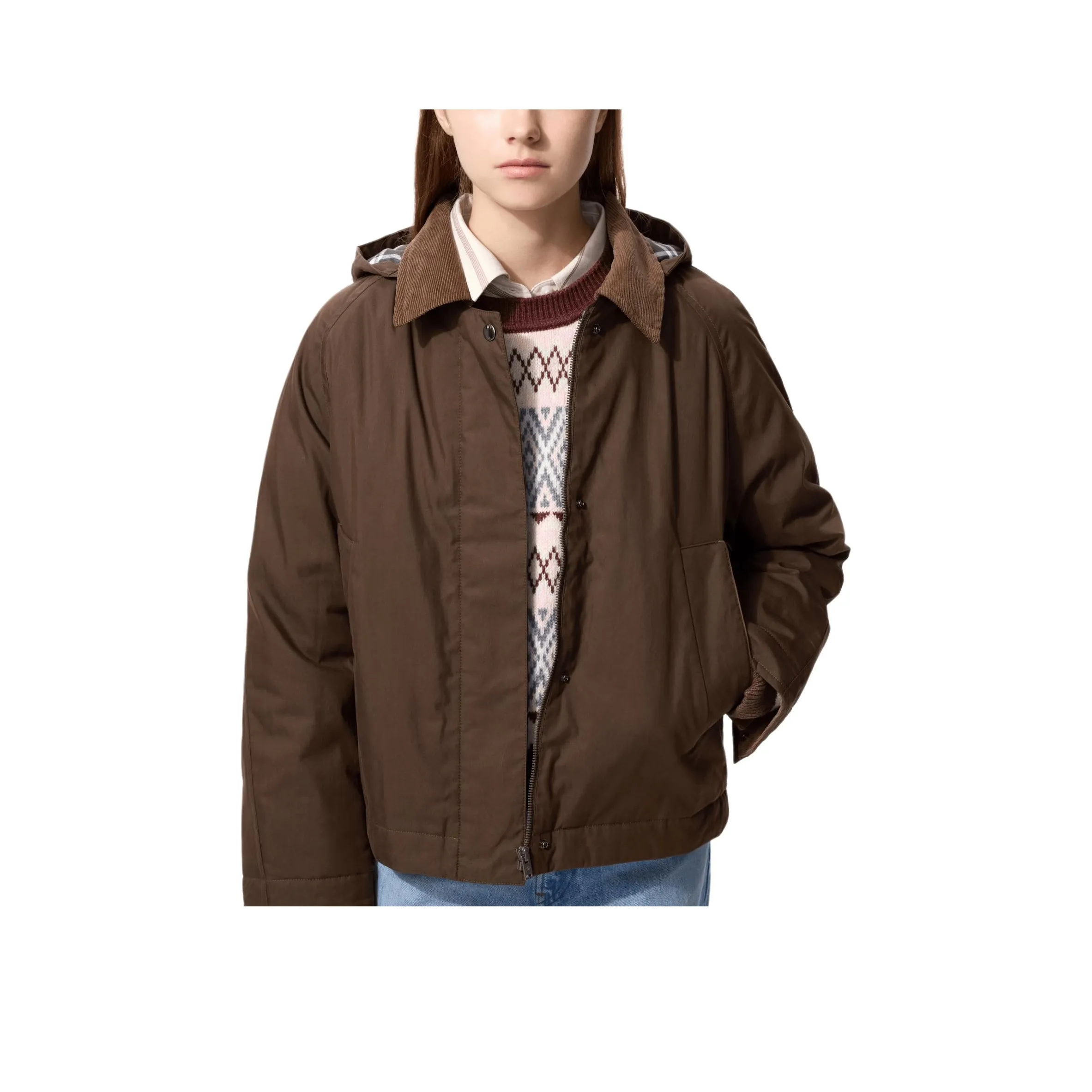 UNIQLO X JW Anderson JW Anderson Collaboration Коллаборация FW25 Пуховая куртка Женская