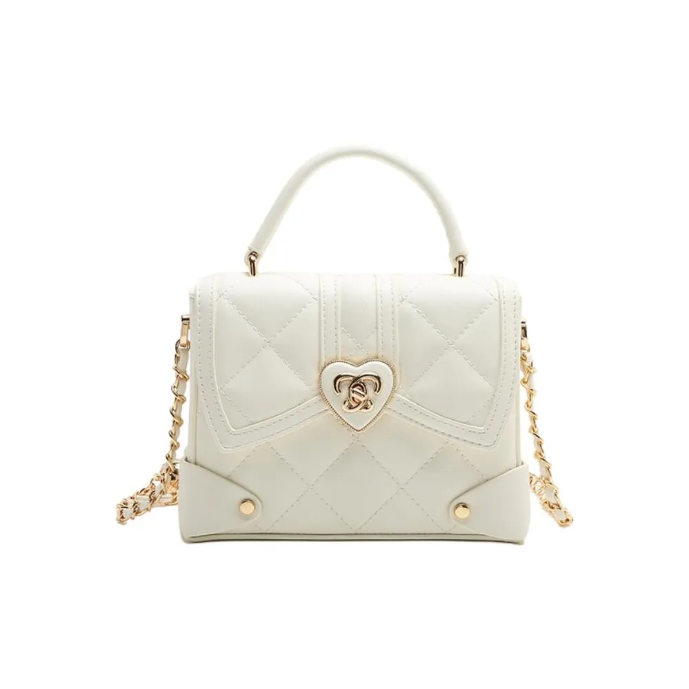 Carit Koty Полиуретан Сумка Стандартная Женская Розовая Белая