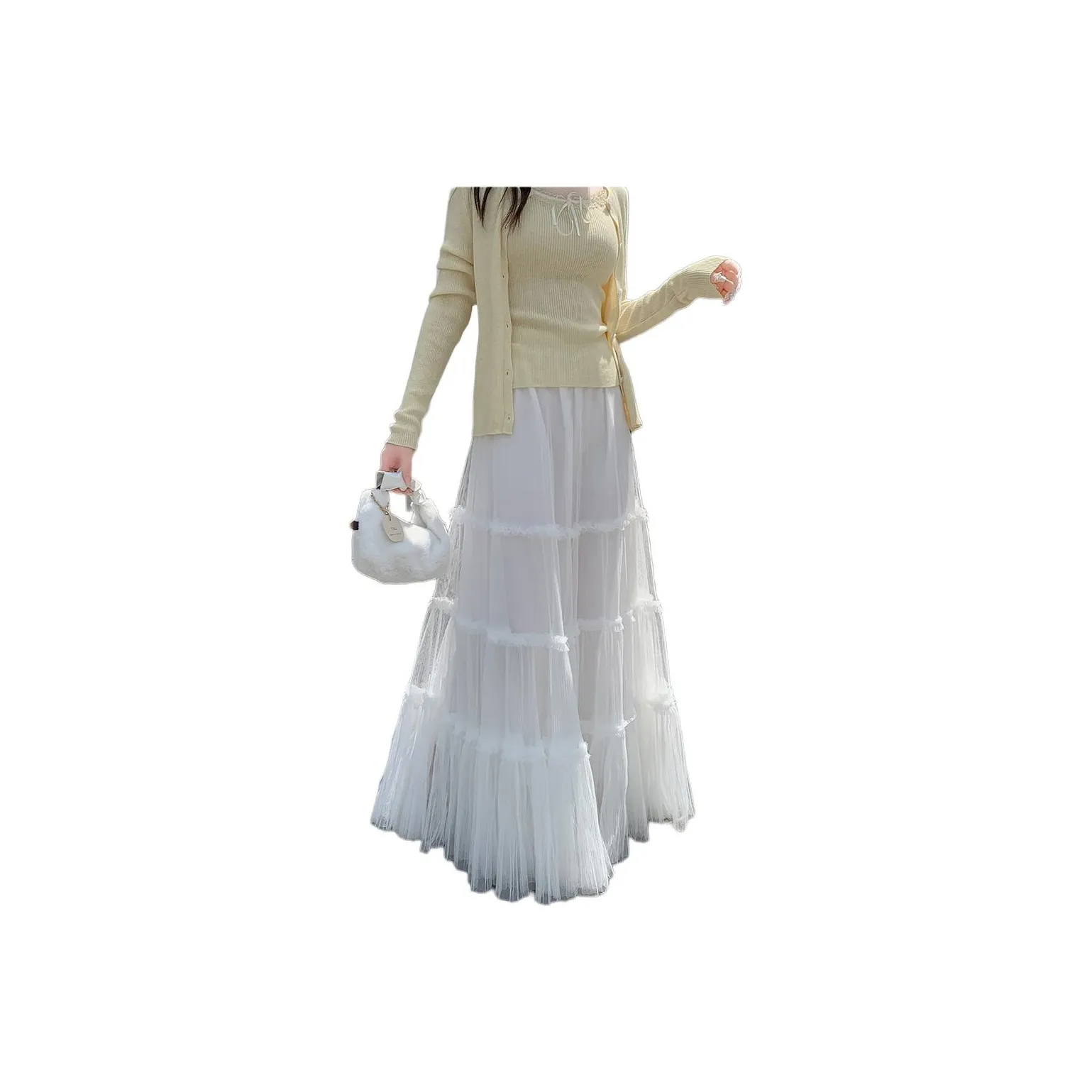 TXGN Женские Повседневные Длинные Юбки