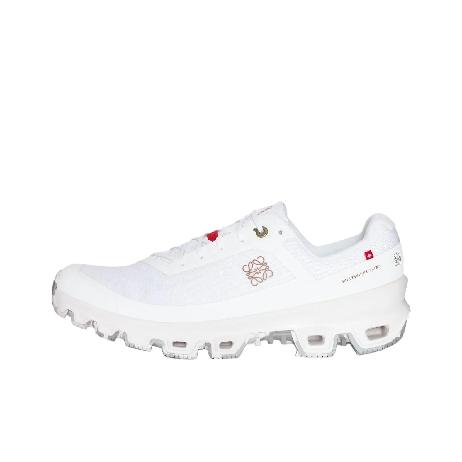 On X LOEWE Cloudventure Collection Casual Shoes Women's Low-Top White