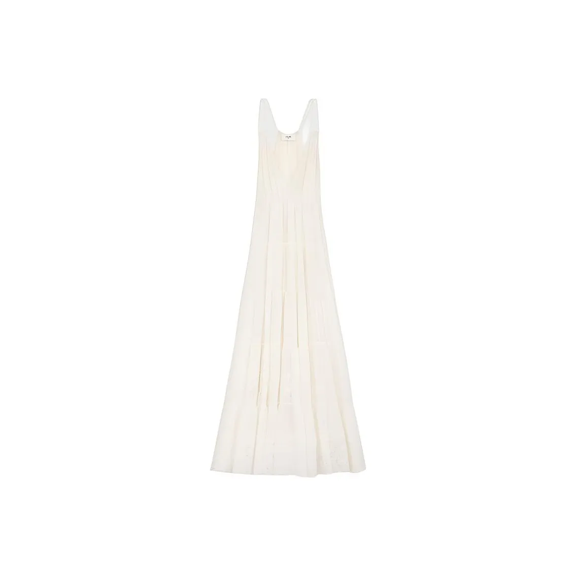 CELINE Slip Dresses Women's Ivory White