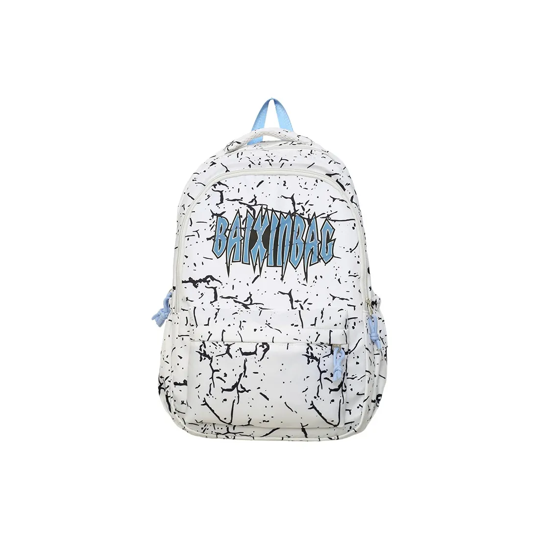 AUNG Nylon Backpack Standard Unisex White Black AUNG Нейлон Рюкзак Стандартный Унисекс Белый Черный