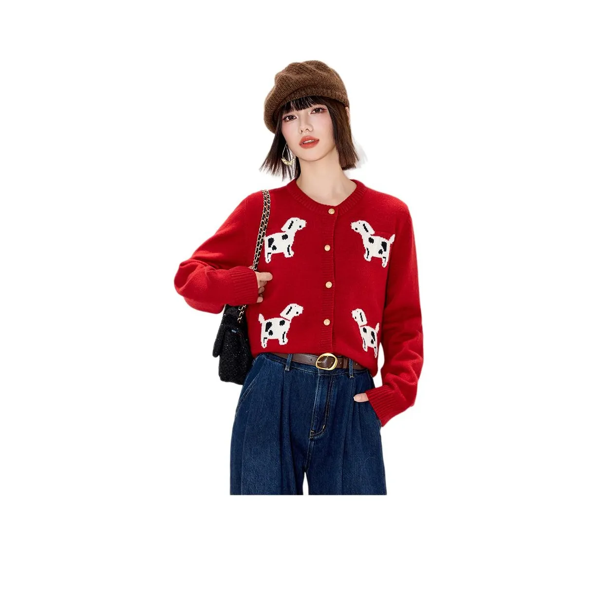 HIPHOPPUNKS Красный Женский Трикотаж