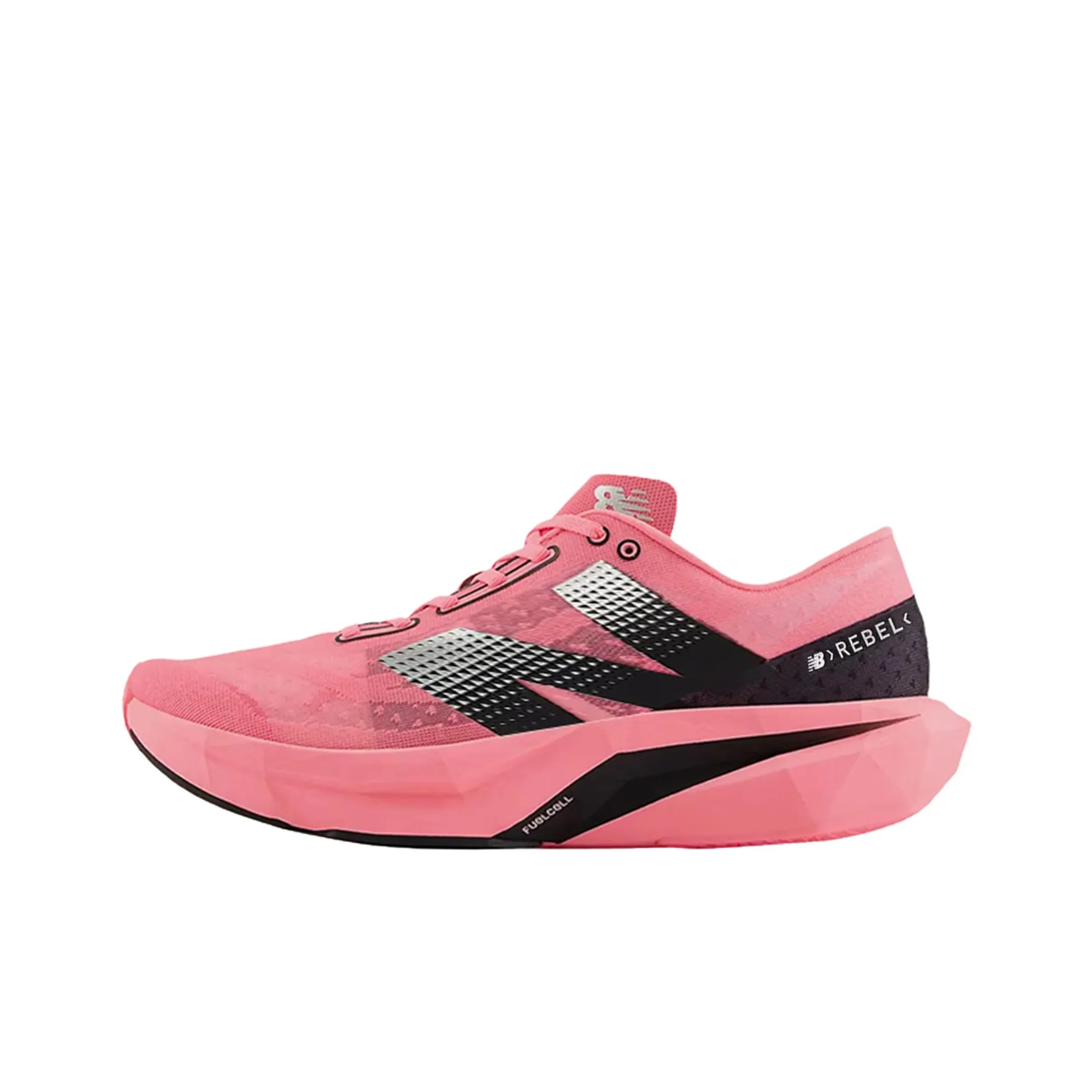 New Balance Rebel V4 Running Shoes Men Low Top Pink/Black