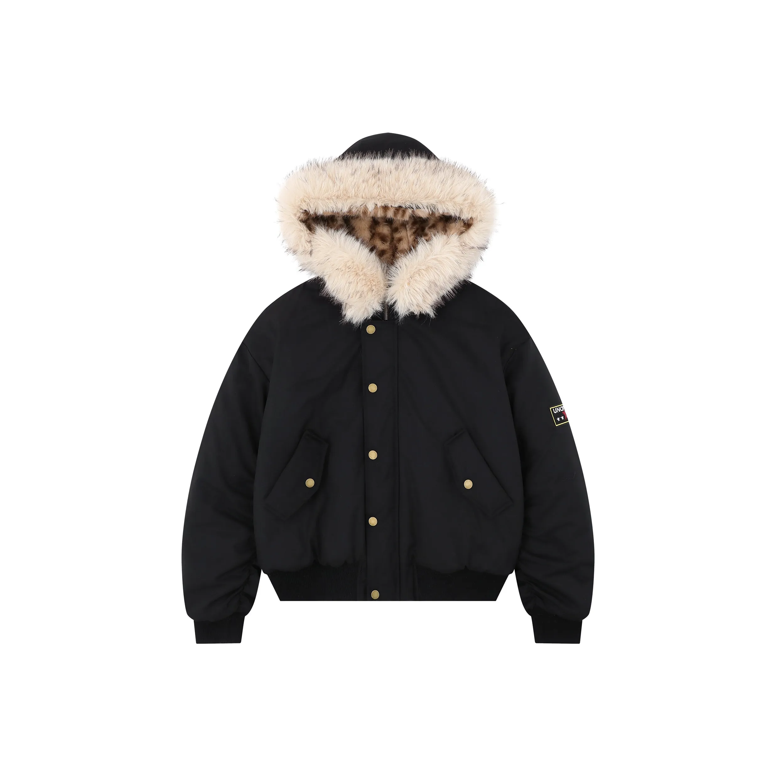 7 SEVFUN Черный Унисекс Пуховики