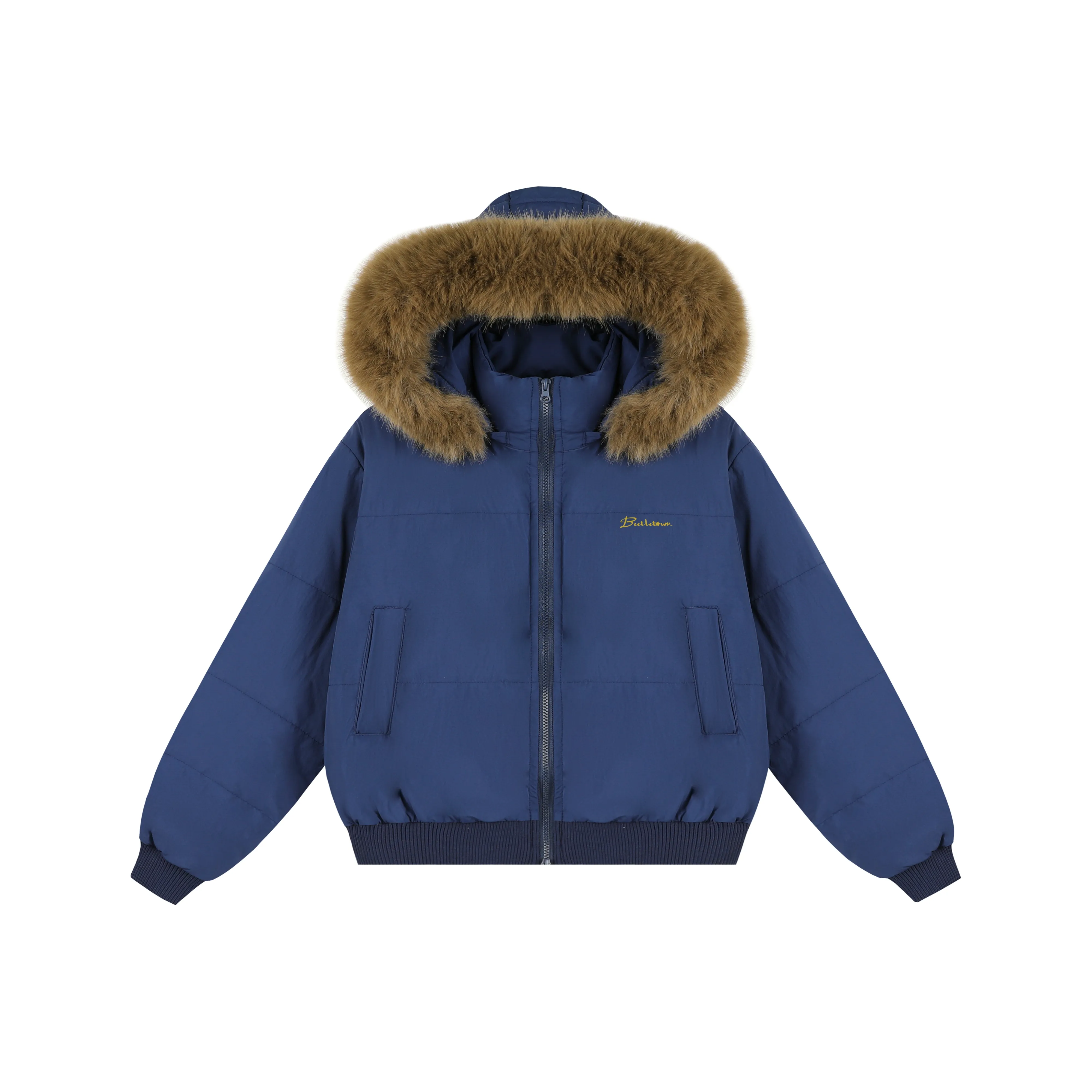 BEETLE TOWN Хлопковый пуховик женский