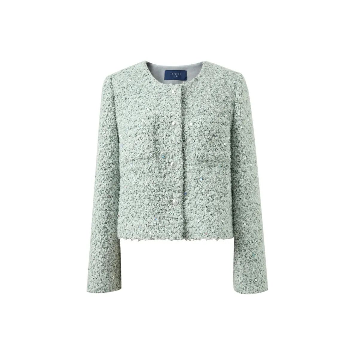 3COLOUR Мятно-зеленый Женский Пальто