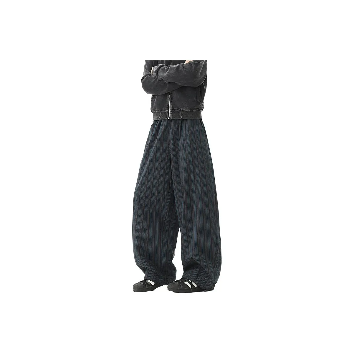 FRLMK Blue Unisex Casual Pants FRLMK Синий Унисекс Повседневные Штаны