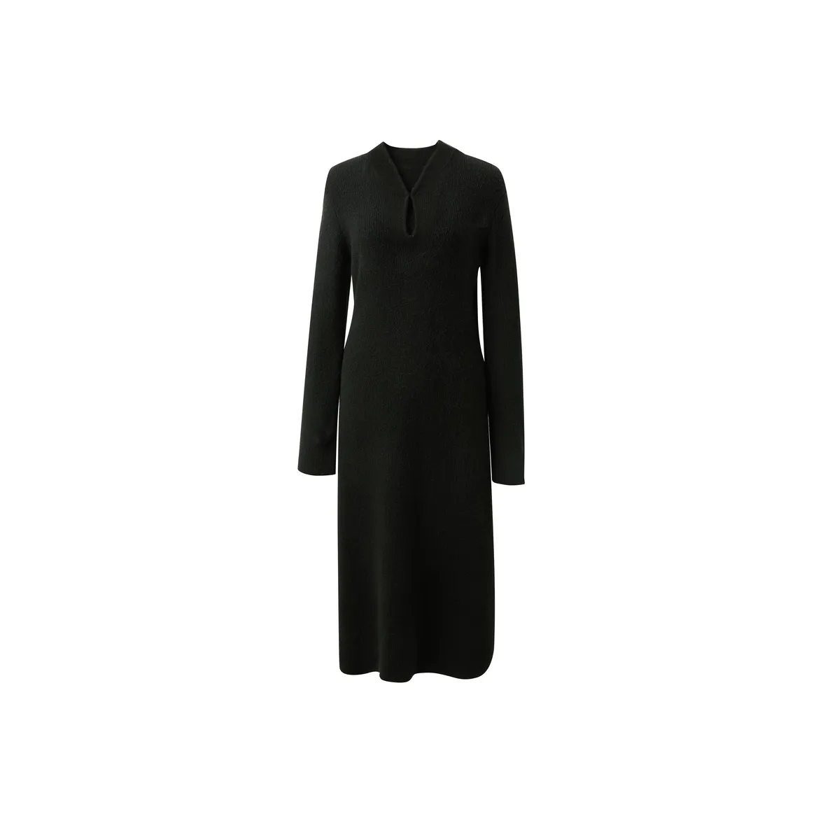 3COLOUR Длинное платье с длинными рукавами женское