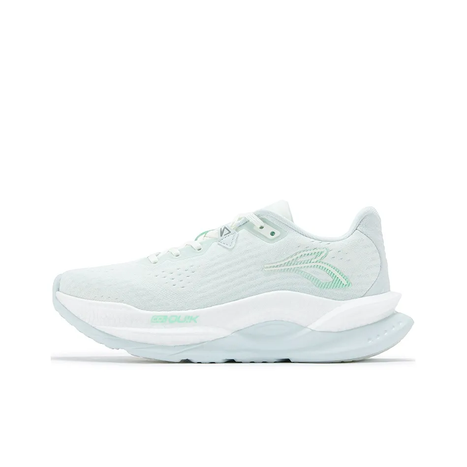 361° Fiery Red 5 Амортизация Износостойкий Низкий Топ Повседневные Беговые Кроссовки Женские Синий