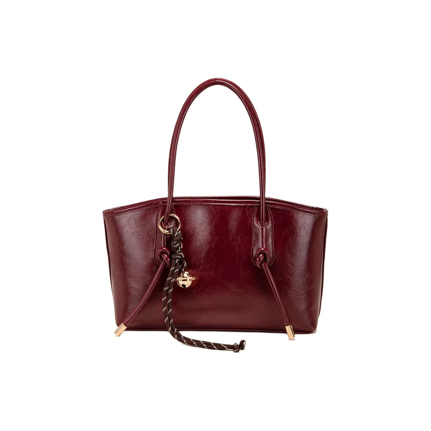 PAYOT Сумка через плечо из синтетической кожи женская бордового цвета