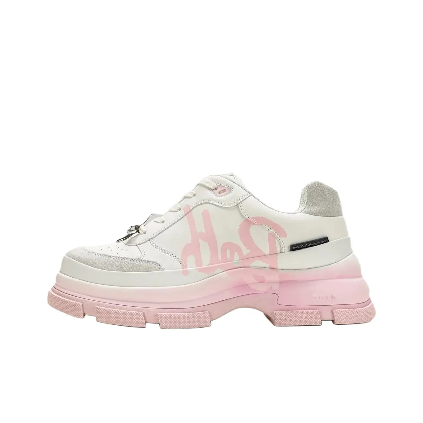 Both Gao Eva Low Топ Повседневная обувь Женская Белая Розовая