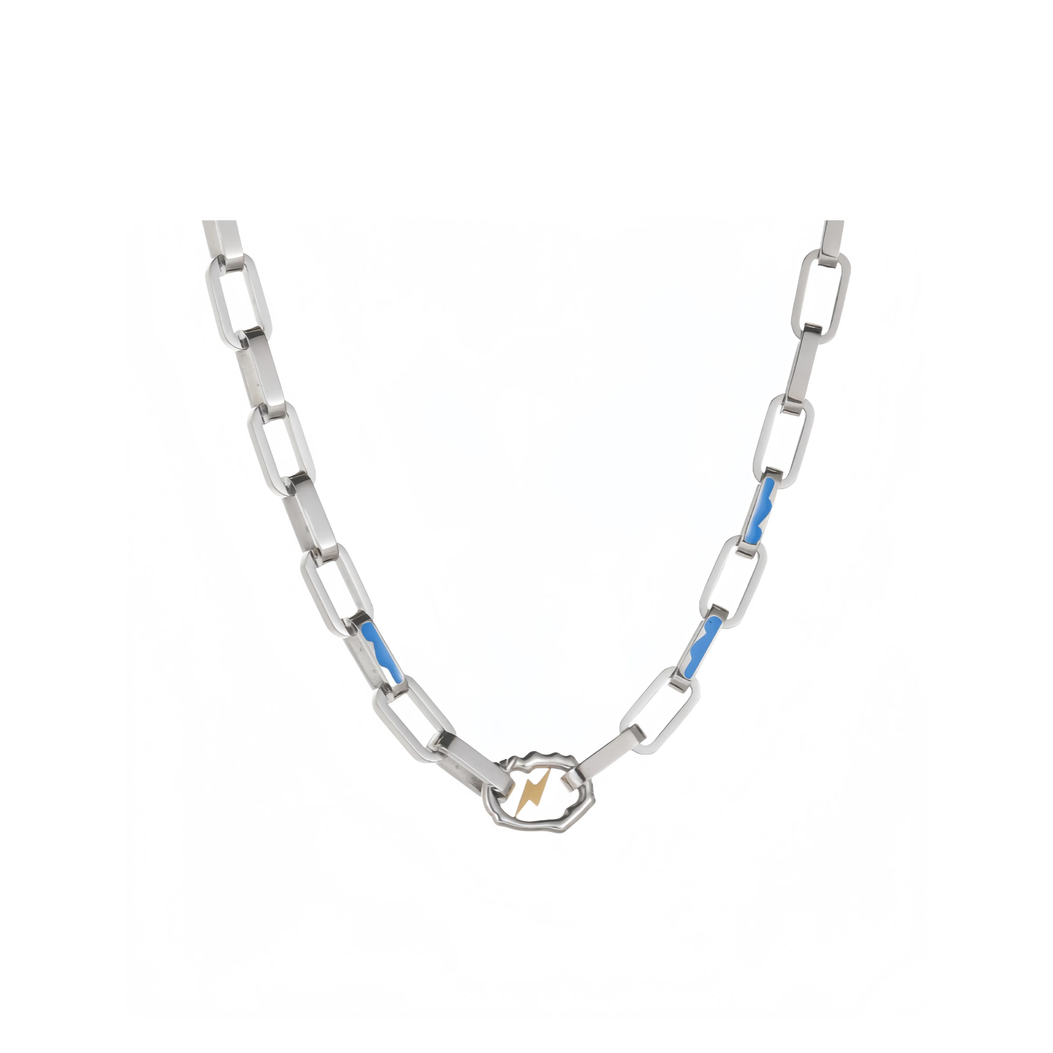 Quarqor 316LL Титановая сталь Ожерелья Мужской