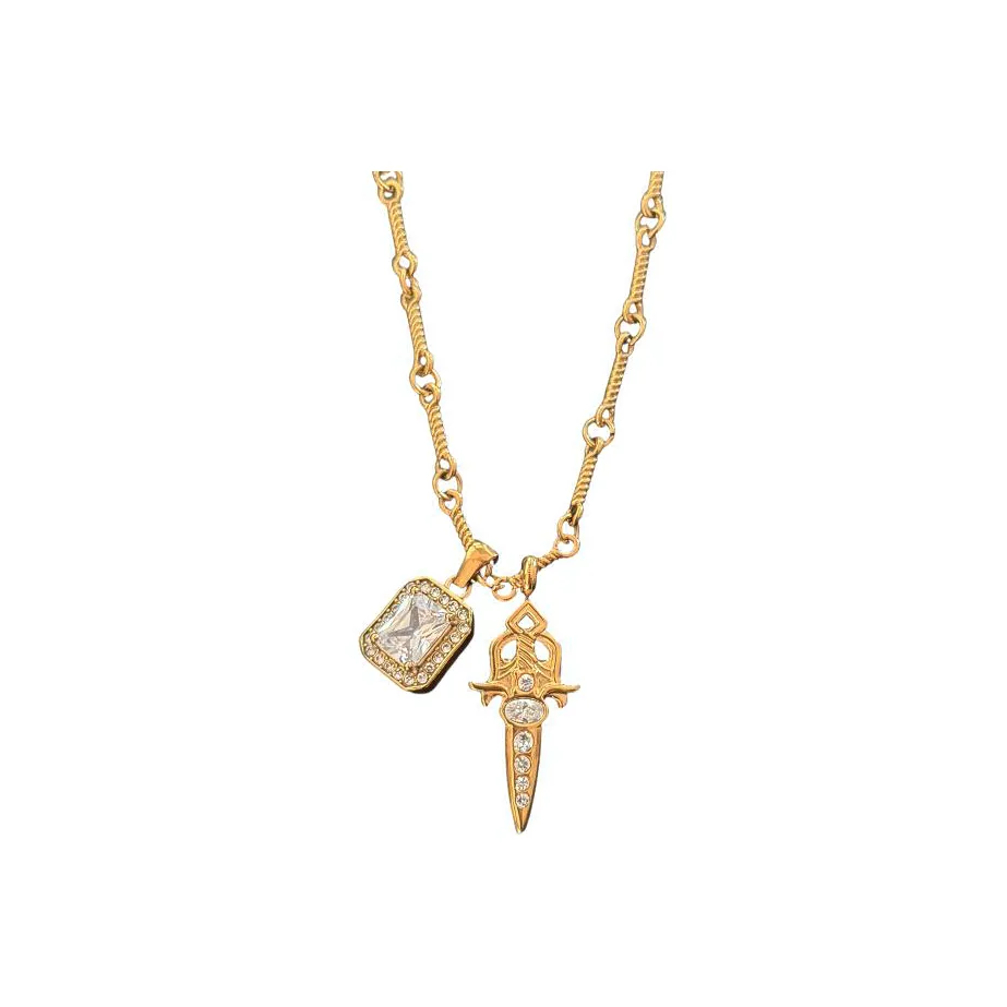 NUANTONG Титановые стальные ожерелья для мужчин