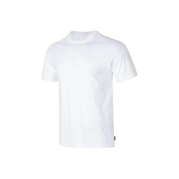 Nike Sportswear T-Shirt Asian Version Men's White Найк Спортсвир Т-Ширт Азиатская версия Мужской Белый