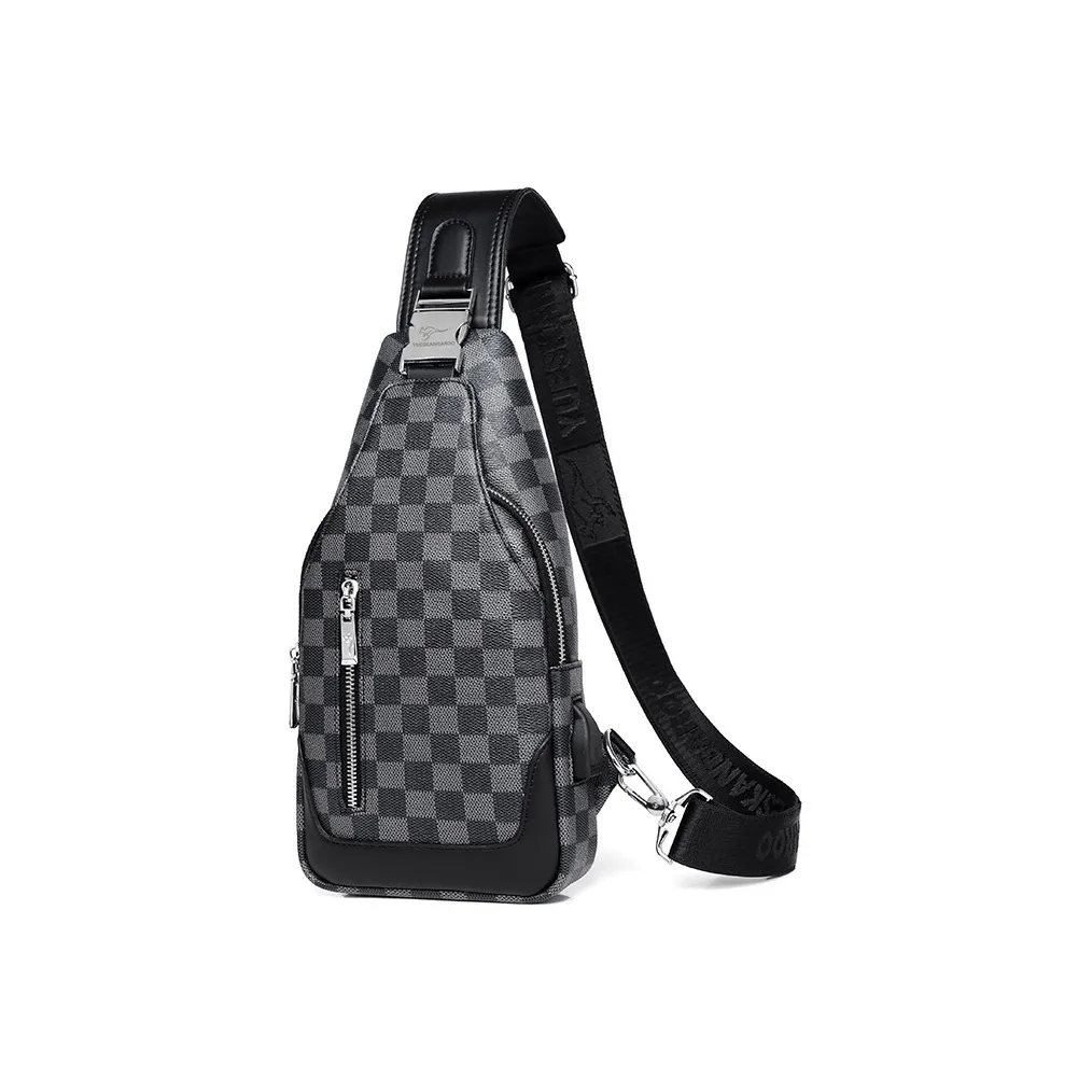 Lv Fielder ПУ (полиуретан) Сумка через плечо Средняя Черная