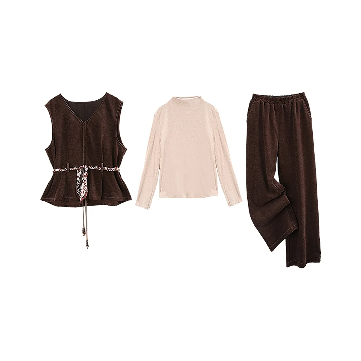 A paradise for awakening Повседневный костюм женский