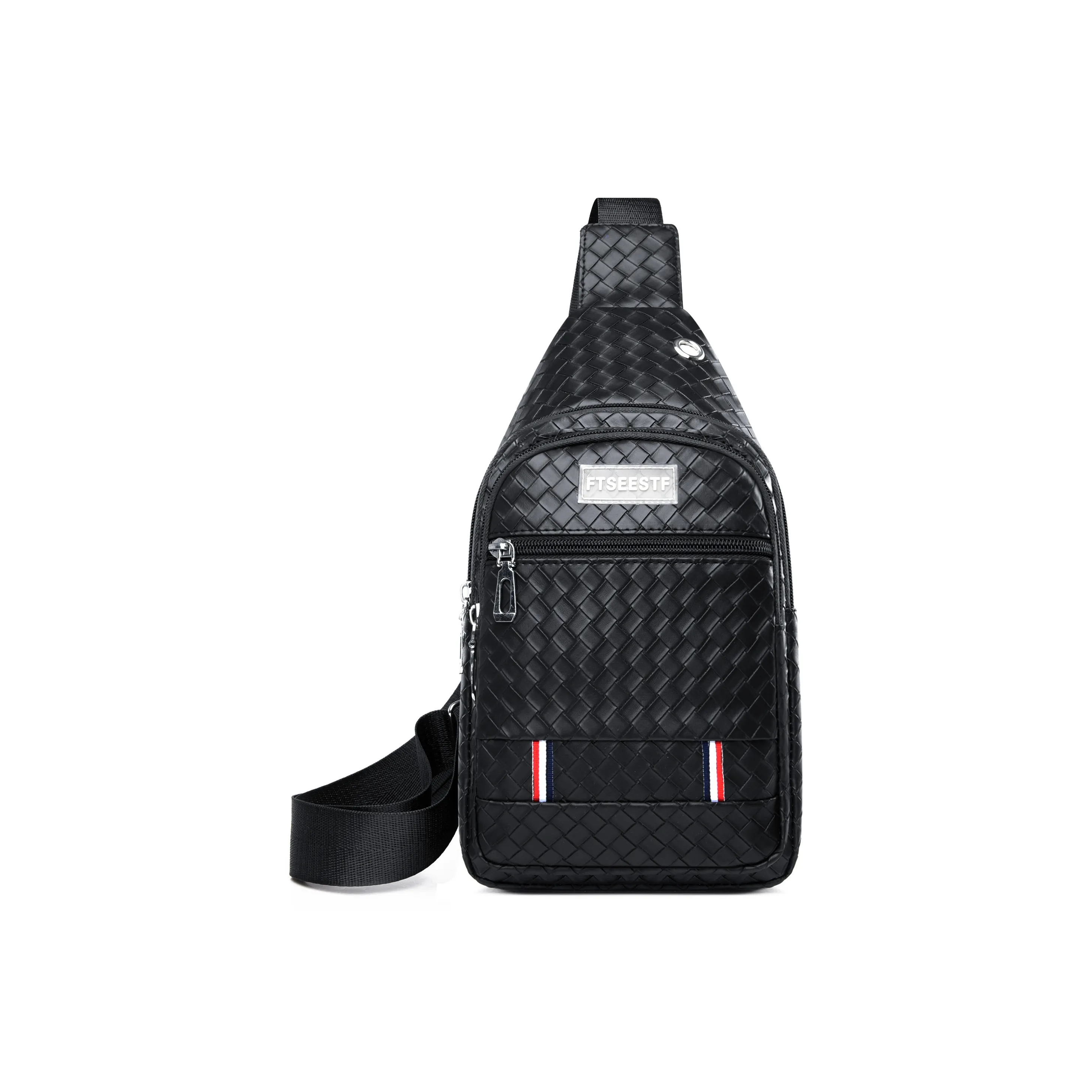 SMVP ПУ (полиуретан) Sling Сумка Мужская Черная Коричневая