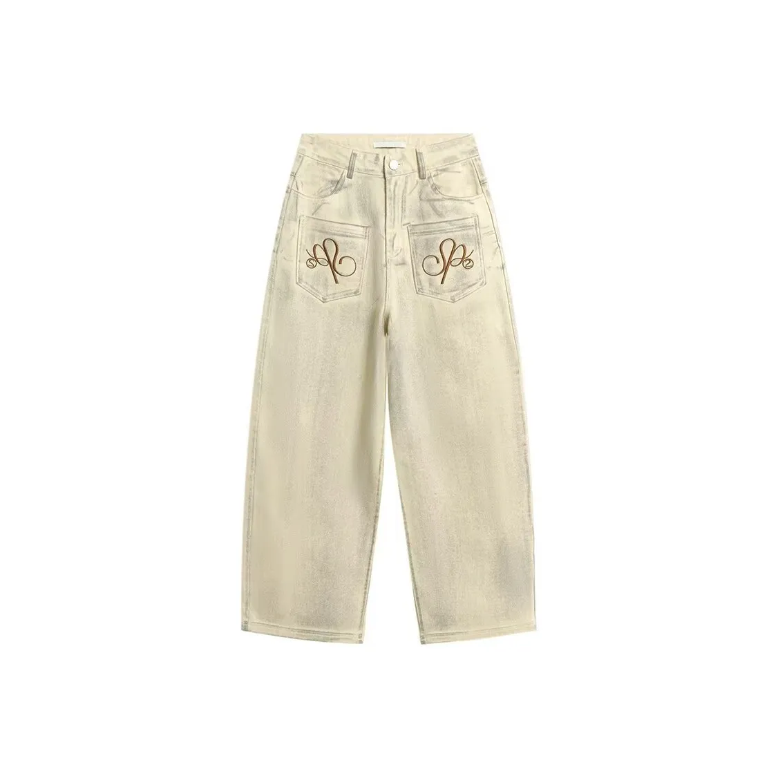 GEOGRE ALEX Желтый Мужские Джинсы