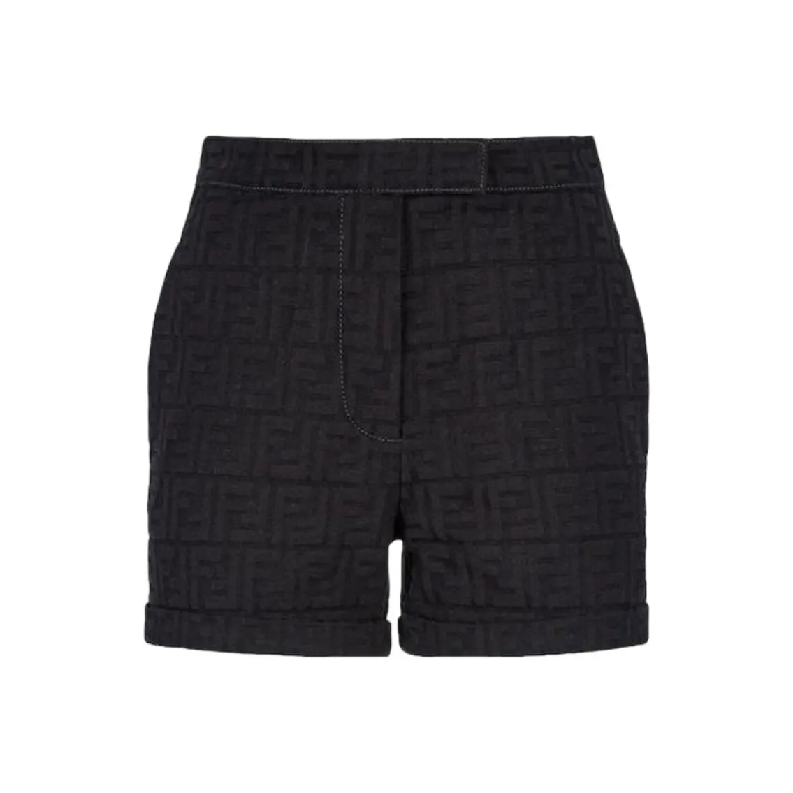 FENDI Denim Shorts Women's Dark Blue