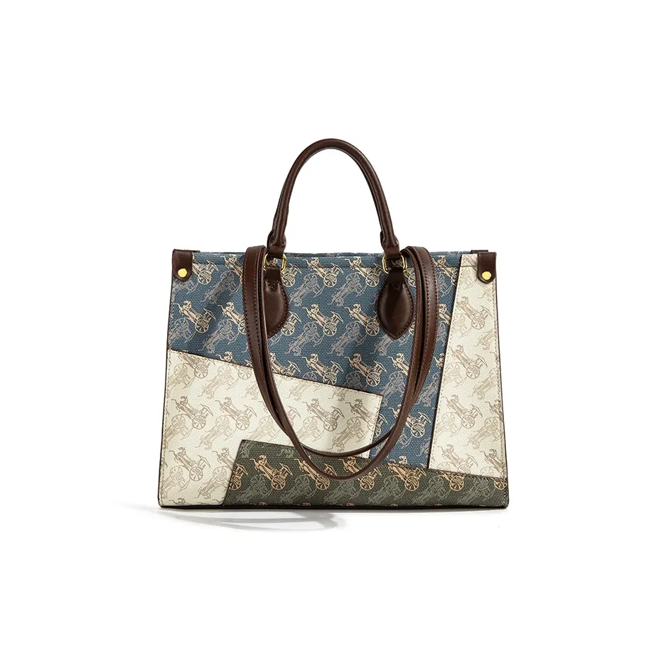 CentarlKatty Полиуретан Тоут Женские Синий Carriage Многоцветный