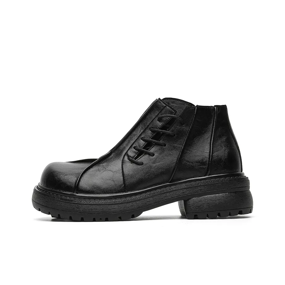Dounkol Get Cool Short Martin Boot 3 5CM Unisex Black Дункол Get Прохладный Короткий Мартин Ботинок 3 5CM Унисекс Черный